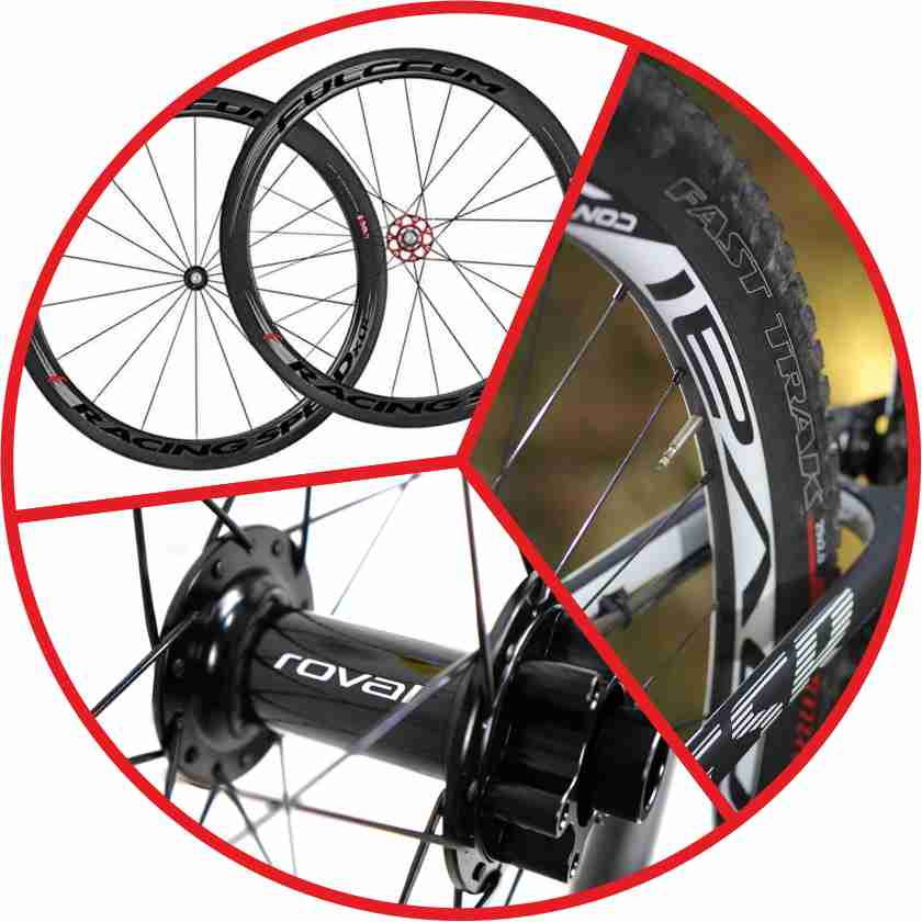Adesivi di cerchi per biciclette Bianchi MTB 29 - Star Sam