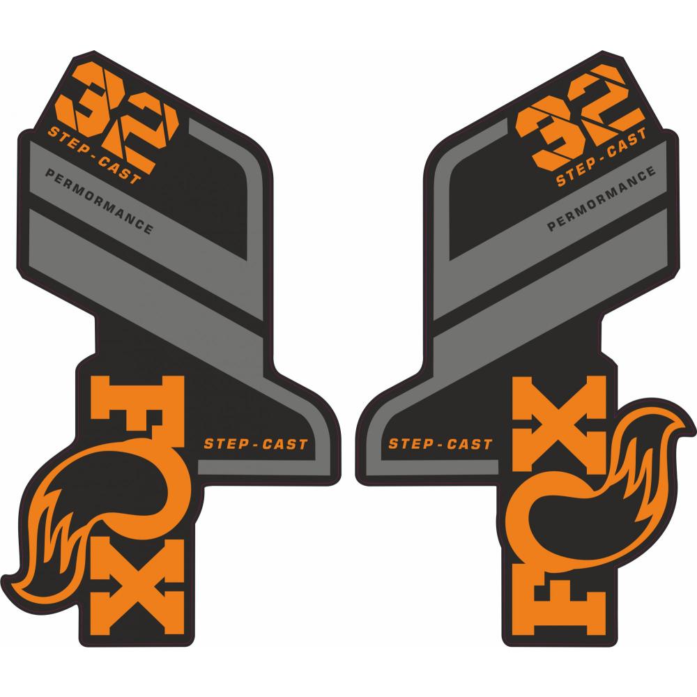Stickers compatible with fork bike Fox 32 SC Performance Elite 2022