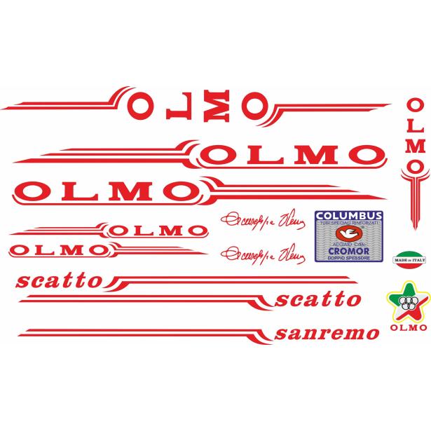 Autocollants de cadre OLMO Scatto/San Remo