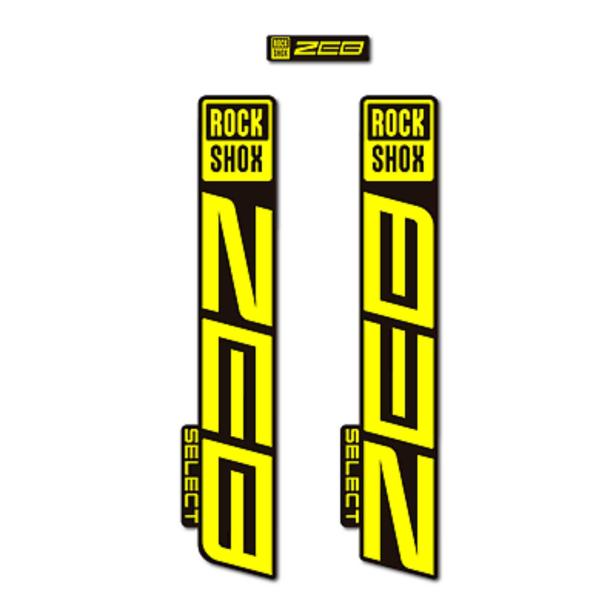 Autocollants de fourche Rock Shox Rock Shox ZEB Ultimate/Select 2021